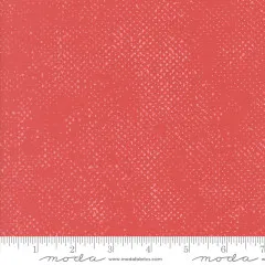 Moda Baumwollstoff - Zen Chic Spotted - Simply Cozy - Persimmon